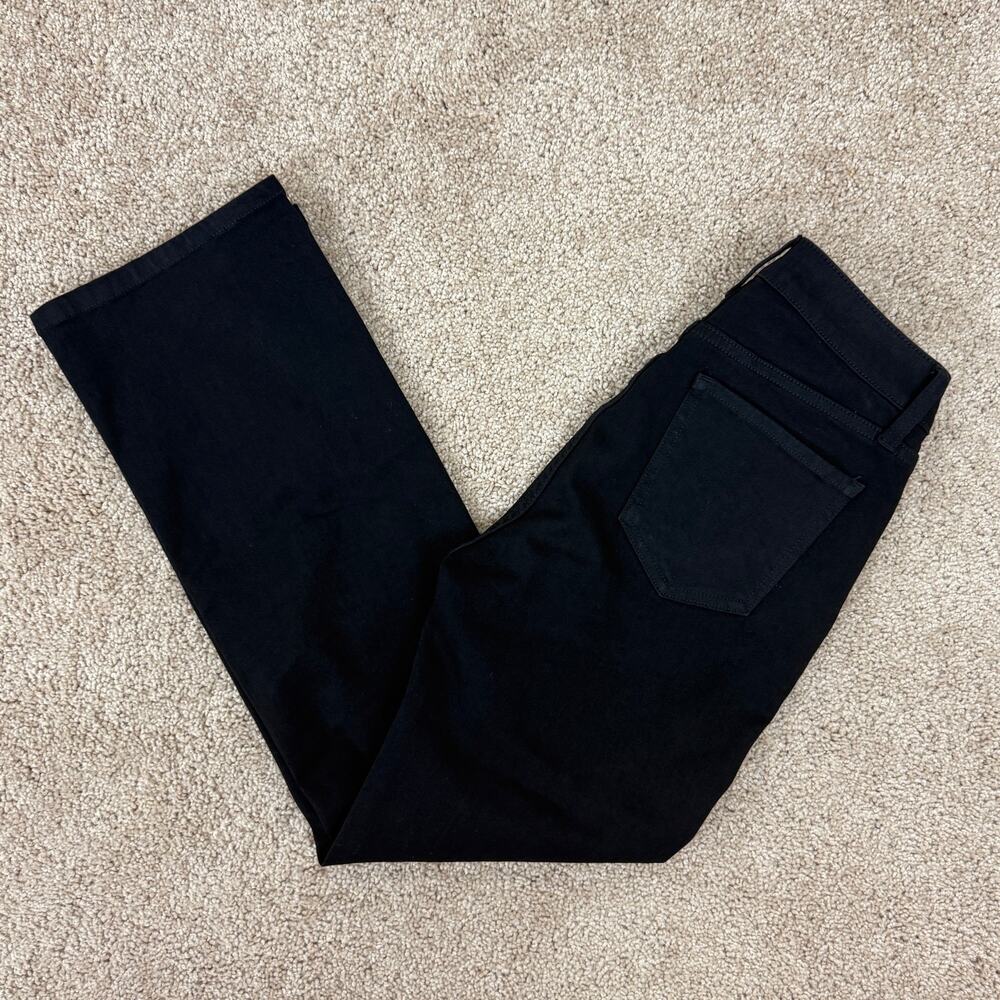 NWOT Quince Stretch Straight Black Organic Cotton Womens Size 26 pants
